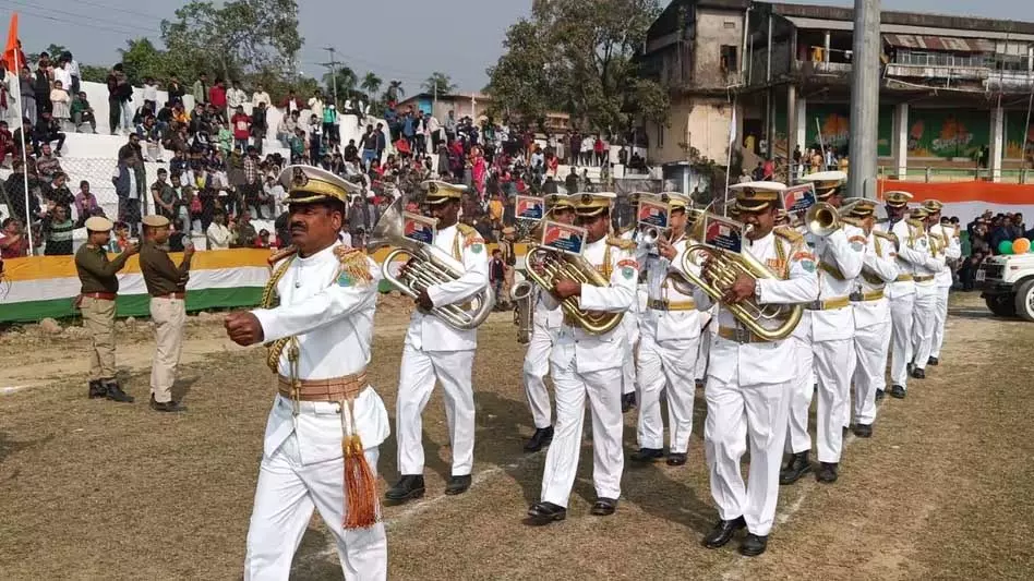 Assam के मुख्य सचिव ने गणतंत्र दिवस समारोह के लिए सुरक्षा Assam के मुख्य सचिव ने गणतंत्र दिवस समारोह के लिए सुरक्षा