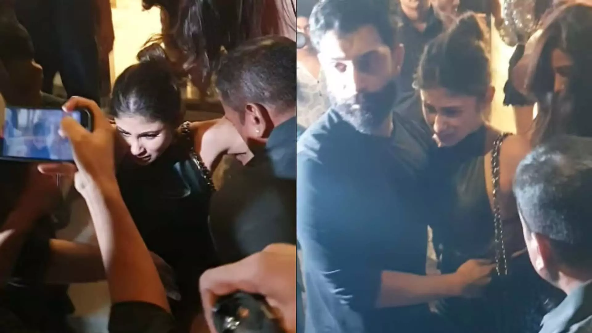 न्यू ईयर पार्टी के बाद रेस्टोरेंट के बाहर गिरी मौनी रॉय, VIDEO... न्यू ईयर पार्टी के बाद रेस्टोरेंट के बाहर गिरी मौनी रॉय, VIDEO...