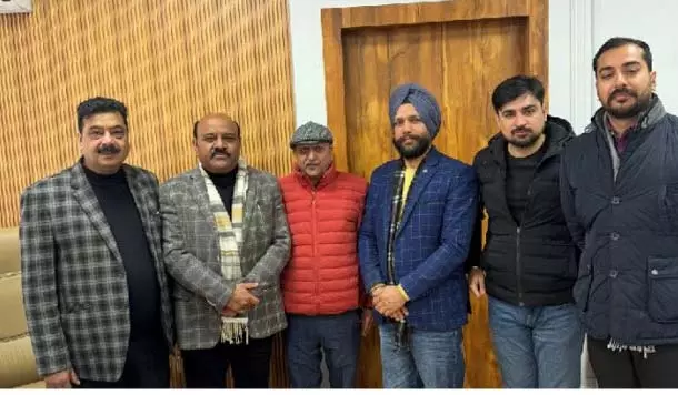 CICJK प्रतिनिधिमंडल ने उपमुख्यमंत्री से मुलाकात की CICJK प्रतिनिधिमंडल ने उपमुख्यमंत्री से मुलाकात की