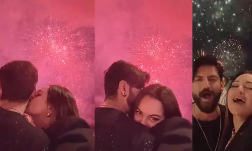 Sonakshi ने न्यू ईयर के मौके पर एक रोमांटिक वीडियो क्लिप शेयर की