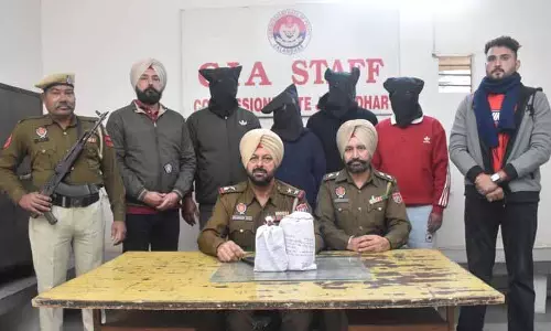 Jalandhar: ड्रग रैकेट का भंडाफोड़, एक किलो हेरोइन के साथ चार गिरफ्तार