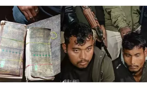 Assam : धुबरी पुलिस ने नकली नोटों के रैकेट का भंडाफोड़ किया