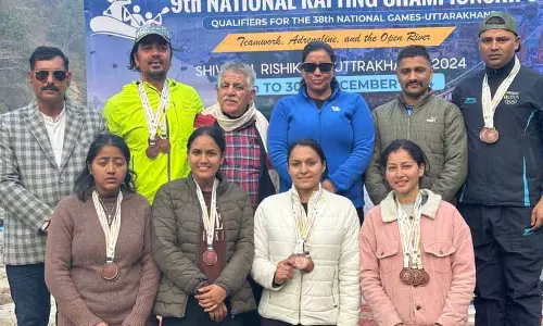 Himachal राफ्टिंग टीम ने राष्ट्रीय खेलों के लिए क्वालीफाई किया