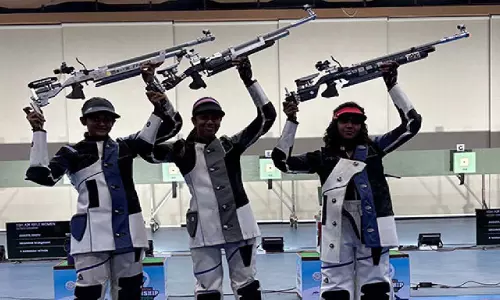 अनन्या नायडू ने National Shooting में महिला एयर राइफल में स्वर्ण पदक जीता