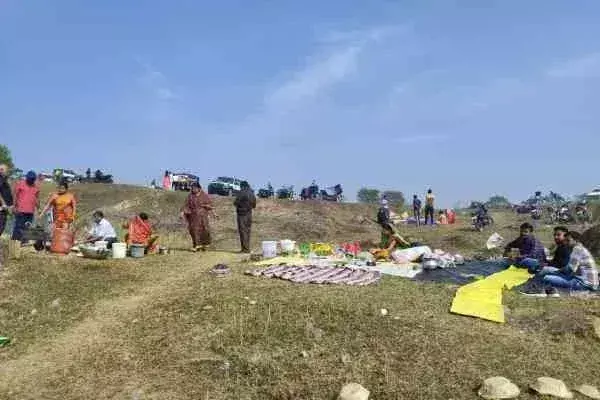 Bahragora: नव वर्ष पर मेरुघाटी पिकनिक स्पॉट पर उमड़े सैलानी