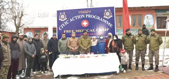 CRPF ने गंदेरबल में निःशुल्क चिकित्सा शिविर का आयोजन किया