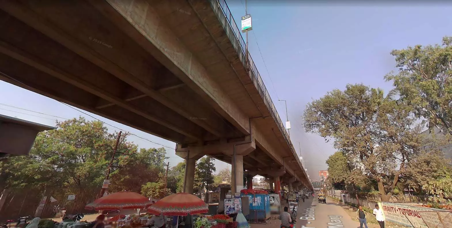 मोवा ओवरब्रिज में कल से आवागमन बंद | Traffic stopped in Mowa Overbridge  from tomorrow | मोवा ओवरब्रिज में कल से बंद आवागमन बंद