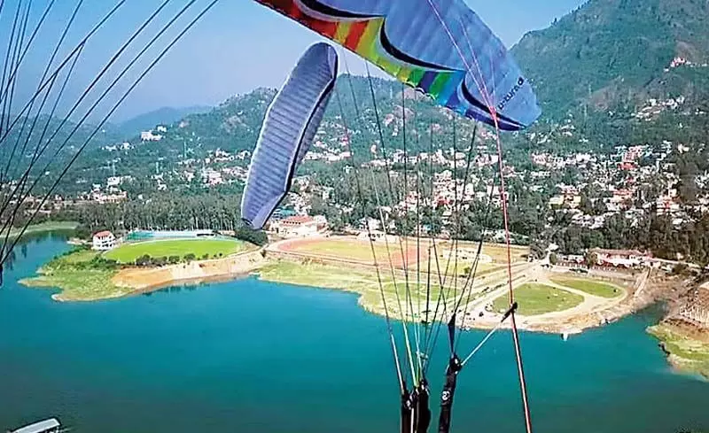 राष्ट्रीय स्तर की पैराग्लाइडिंग स्पर्धा को तैयारियां शुरू