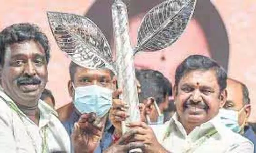 Election symbol issue:  ईपीएस ने चुनाव आयोग को पत्र लिखा