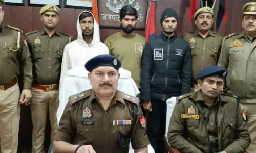 Shamli: चेकिंग के दौरान पुलिस के हत्थे चढ़े तीन अंतर्राज्यीय वाहन चोर