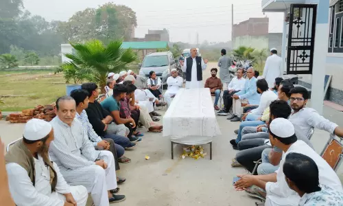 Saharanpur: बढ़ती हुई समस्याओं का हल पृथक पश्चिम प्रदेश निर्माण से होगा: भगत सिंह वर्मा