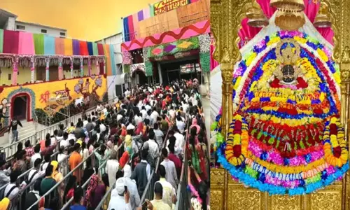Lucknow: नव वर्ष पर खाटू श्याम में उमड़ी भीड़, एक लाख ने किये दर्शन