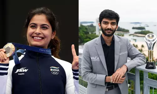 मनु भाकर और विश्व चैंपियन डी गुकेश सहित चार एथलीटों को ध्यानचंद खेल रत्न मिलेगा