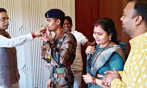 अग्निवीर बना रायपुर का हितेश साहू, विधायक राजेश मूणत ने दी बधाई