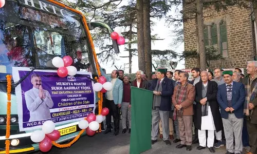 Himacha : मुख्यमंत्री सुखू ने अनाथ बच्चों के लिए शैक्षणिक दौरे को किया रवाना Himacha : मुख्यमंत्री सुखू ने अनाथ बच्चों के लिए शैक्षणिक दौरे को किया रवाना