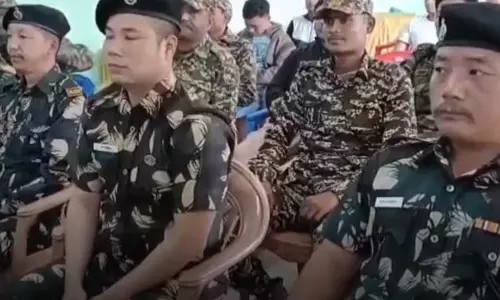 Itanagar समारोह में आठ पुलिस अधिकारियों को रैंक में शामिल किया गया Itanagar समारोह में आठ पुलिस अधिकारियों को रैंक में शामिल किया गया