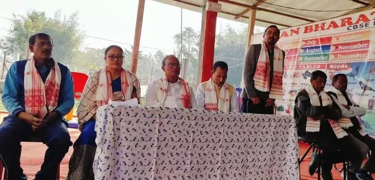 Assam : सूटिया मुलायम गभरू मैदाम में मी-दम-मी-फी उत्सव के लिए तैयार