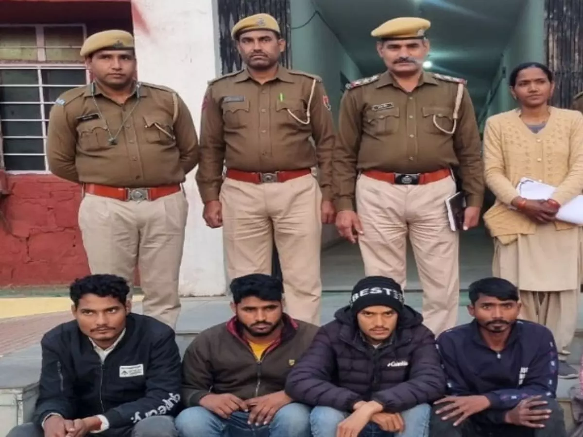 Dholpur: डीएसटी की टीम ने संयुक्त रूप से हनी ट्रैप मामले का खुलासा किया