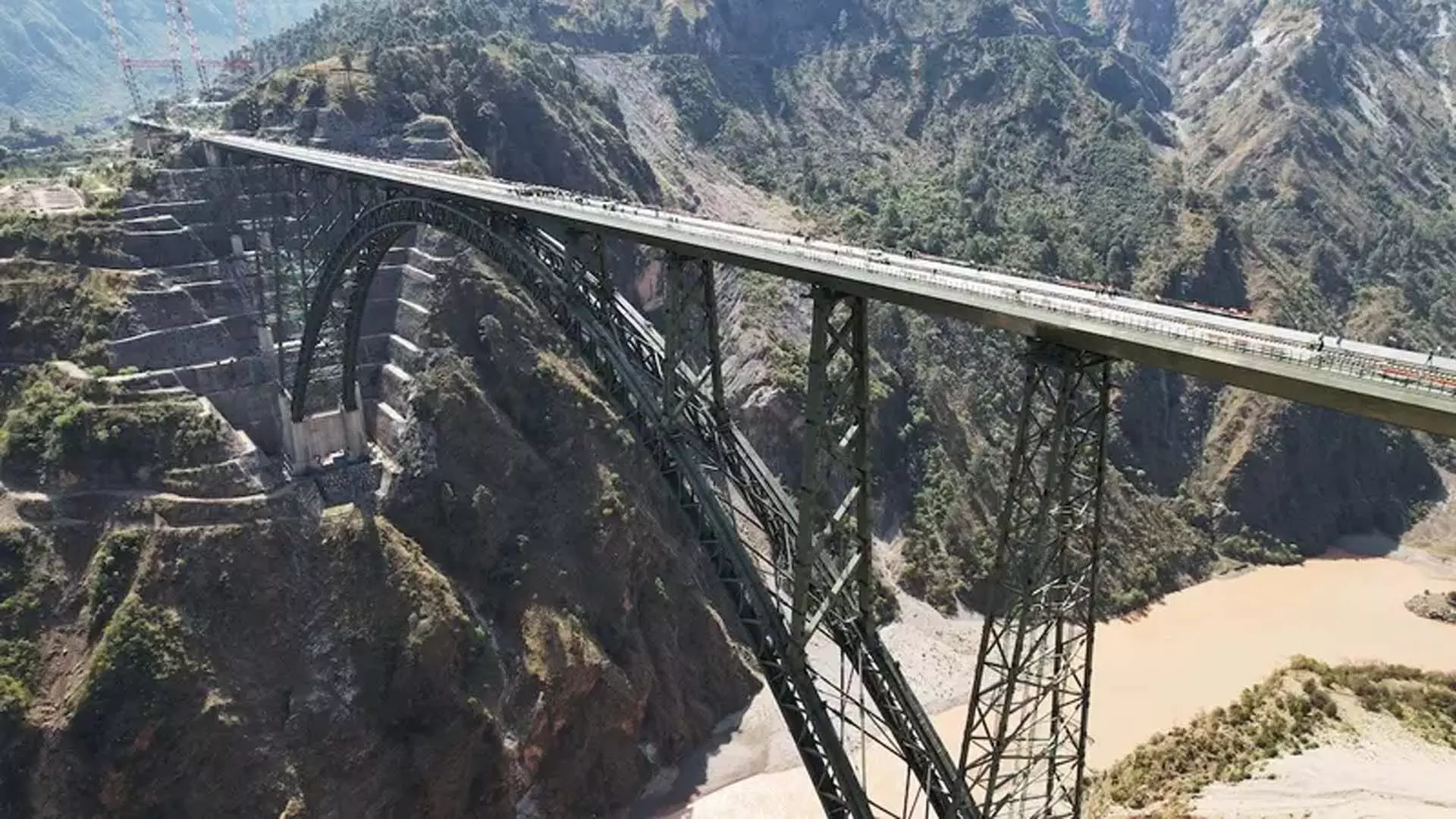 Anji Khad Bridge कश्मीर-कन्याकुमारी गैप: भारत का पहला केबल-स्टेड ब्रिज