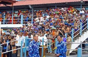 रिकॉर्ड संख्या में तीर्थयात्रियों के आने से Sabarimala मंदिर की आय में उछाल