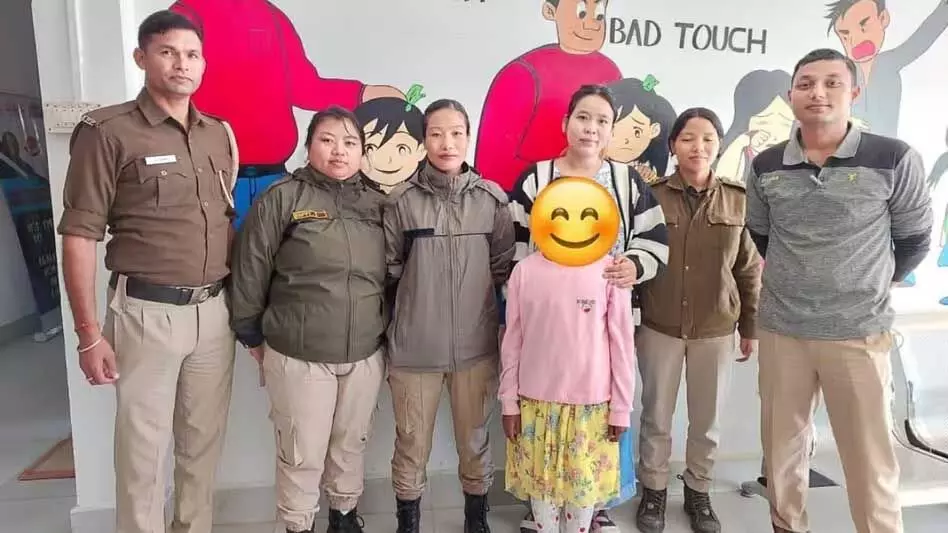 Arunachal : पुलिस ने ईटानगर में नाबालिग को मानव तस्करी से बचाया