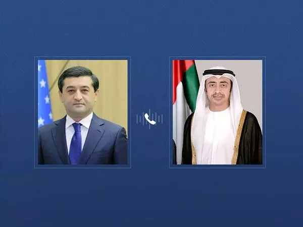 Abdullah bin Zayed और उज्बेकिस्तान के विदेश मंत्री ने फोन पर द्विपक्षीय संबंधों को बढ़ाने पर चर्चा की