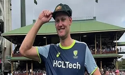 Sydney Test: ऑस्ट्रेलिया के ऑलराउंडर ब्यू वेबस्टर को मार्क वॉ से बैगी ग्रीन मिला