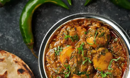 साग आलू की रेसिपी