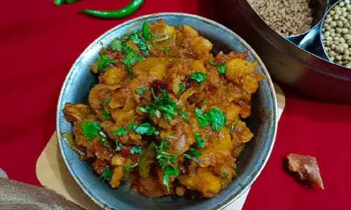 खट्टे उबले साग की रेसिपी