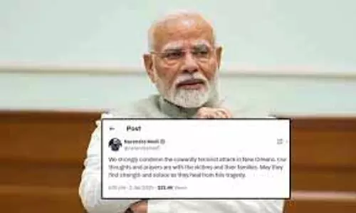 Delhi: मोदी ने न्यू ऑर्लियंस आतंकी हमले की निंदा की