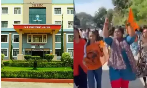 CMR कॉलेज ने वॉशरूम रिकॉर्डिंग मामले की जांच के बीच तीन दिन की छुट्टी घोषित की CMR कॉलेज ने वॉशरूम रिकॉर्डिंग मामले की जांच के बीच तीन दिन की छुट्टी घोषित की
