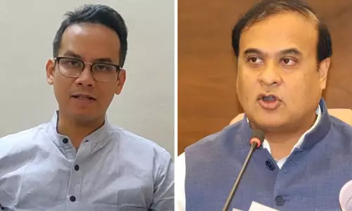 Assam: गौरव गोगोई ने हिमंत बिस्वा सरमा को 9वें सबसे अमीर सीएम बताए जाने पर उनकी आलोचना की Assam: गौरव गोगोई ने हिमंत बिस्वा सरमा को 9वें सबसे अमीर सीएम बताए जाने पर उनकी आलोचना की