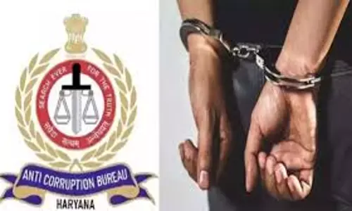 NCR Gurugram: एंटी करप्शन ब्यूरो की टीम ने सब इंस्पेक्टर को एक लाख रुपये रिश्वत लेते पकड़ा