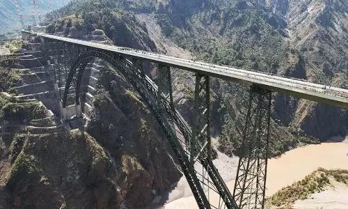 Anji Khad Bridge कश्मीर-कन्याकुमारी गैप: भारत का पहला केबल-स्टेड ब्रिज