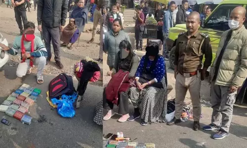 Meghalaya पुलिस ने लाखों रुपये की हेरोइन के साथ असम से तीन लोगों को गिरफ्तार