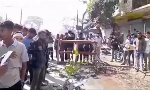 Assam : श्रीभूमि में सड़क दुर्घटना में एक व्यक्ति की मौत, दूसरा गंभीर Assam : श्रीभूमि में सड़क दुर्घटना में एक व्यक्ति की मौत, दूसरा गंभीर