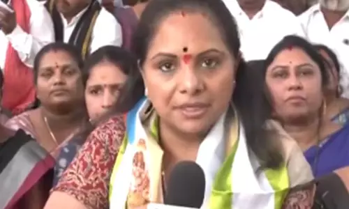 BRS MLC कविता ने केंद्र से जाति जनगणना कराने और ओबीसी के लिए 42% आरक्षण की मांग की