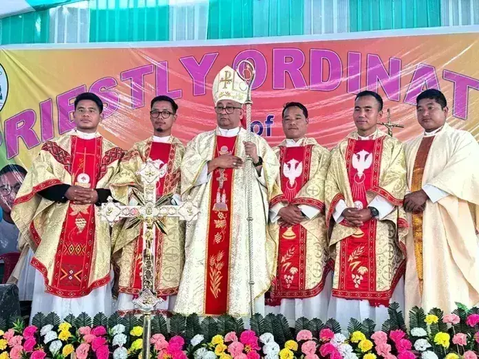Arunachal: मियाओ धर्मप्रांत में स्वदेशी मूल के छठे पुजारी को नियुक्त किया गया Arunachal: मियाओ धर्मप्रांत में स्वदेशी मूल के छठे पुजारी को नियुक्त किया गया