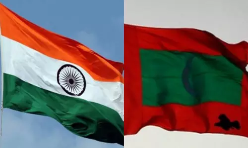 MEA ने मालदीव की घरेलू राजनीति में भारत के हस्तक्षेप के आरोप वाली रिपोर्टों का खंडन किया MEA ने मालदीव की घरेलू राजनीति में भारत के हस्तक्षेप के आरोप वाली रिपोर्टों का खंडन किया