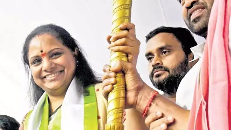 BRS MLC Kavitha: स्थानीय चुनावों में 42 प्रतिशत बीसी कोटा लागू करें