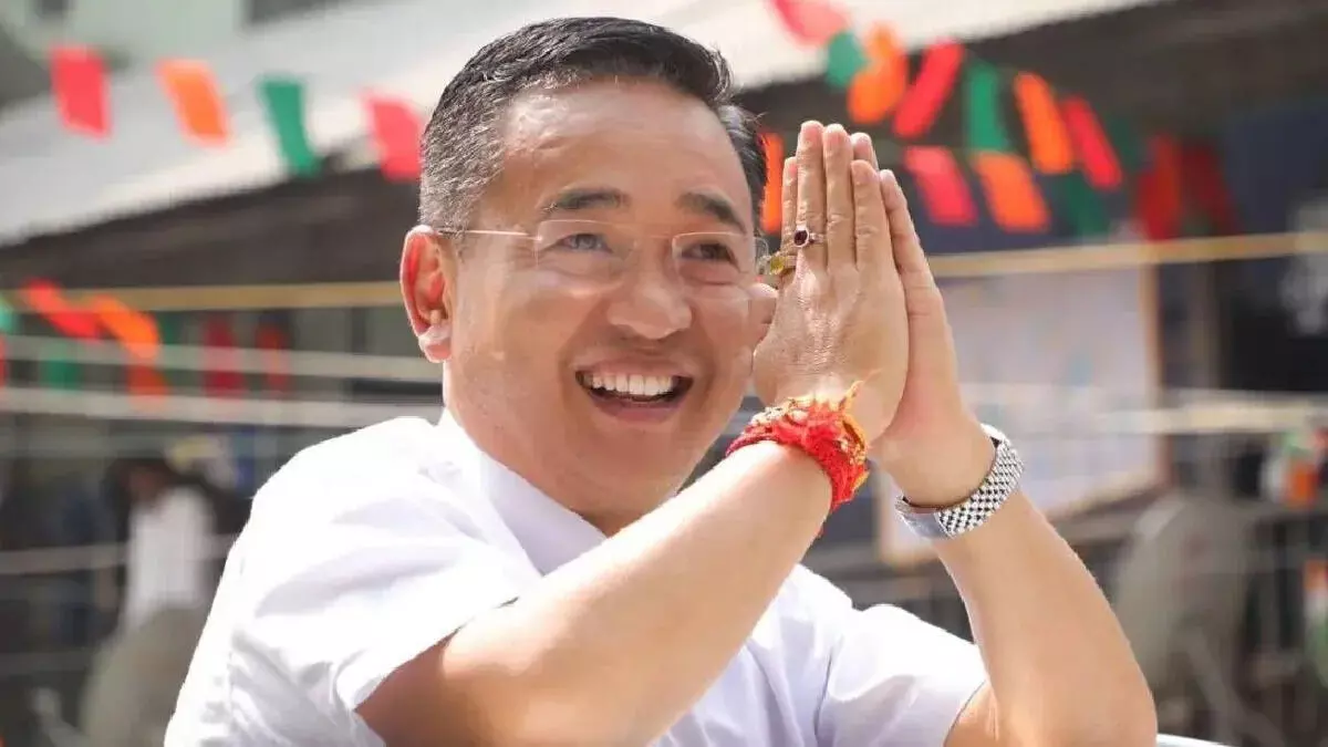 Sikkim CM युकसाम-ताशीदिंग में नाम-आल-नामसूंग महोत्सव में भाग लिया