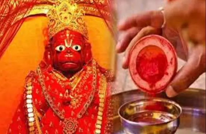 Hanuman  जी को अति प्रिय है सिंदूरी चोला,जाने पीछे की पौराणिक कथा