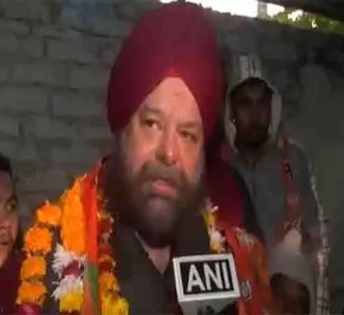 मनीष सिसोदिया बाहरी हैं...: BJP के जंगपुरा उम्मीदवार तरविंदर सिंह मारवाह