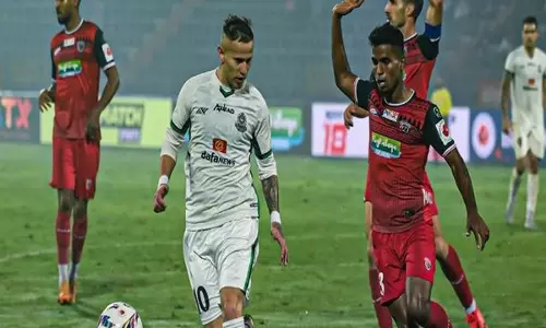 ISL: नॉर्थईस्ट यूनाइटेड एफसी और मोहम्मडन एससी ने गोल रहित ड्रॉ के बाद जीत का स्वाद चखा ISL: नॉर्थईस्ट यूनाइटेड एफसी और मोहम्मडन एससी ने गोल रहित ड्रॉ के बाद जीत का स्वाद चखा