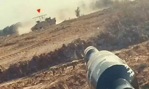 Al-Qassam ब्रिगेड ने चार इज़रायली मर्कवा टैंक पर साधा निशाना