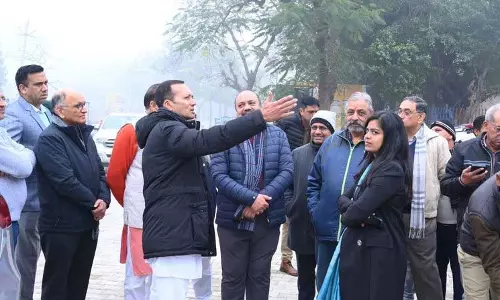 Haryana :  कुरूक्षेत्र सांसद नवीन जिंदल ने ज्योतिसर इंटरप्रिटेशन सेंटर का निरीक्षण किया
