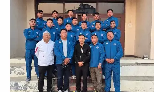 Nagaland वॉलीबॉल टीम राष्ट्रीय चैम्पियनशिप के लिए रवाना