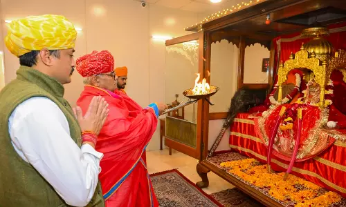 Jaipur: शिक्षा मंत्री का जसोल धाम दौरा, मन्दिर के विकास कार्यों की प्रशंसा; शिक्षा को दिया बढ़ावा