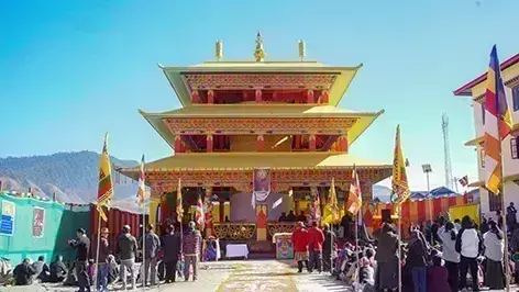 मीन ने दोर्जे सेम्पा कोरचे का उद्घाटन किया, विकास परियोजनाओं की आधारशिला रखी मीन ने दोर्जे सेम्पा कोरचे का उद्घाटन किया, विकास परियोजनाओं की आधारशिला रखी