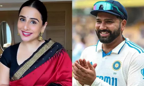 Rohit Sharma के टेस्ट से बाहर होने के फैसले की सराहना करने पर विद्या बालन को ट्रोल किया गया